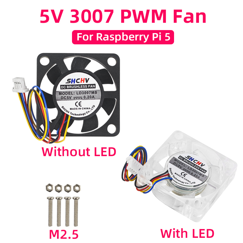 5V 3007 Fan PWM Speed Adjustab - Raspberry Pi Water Cooling Kit recension och pris