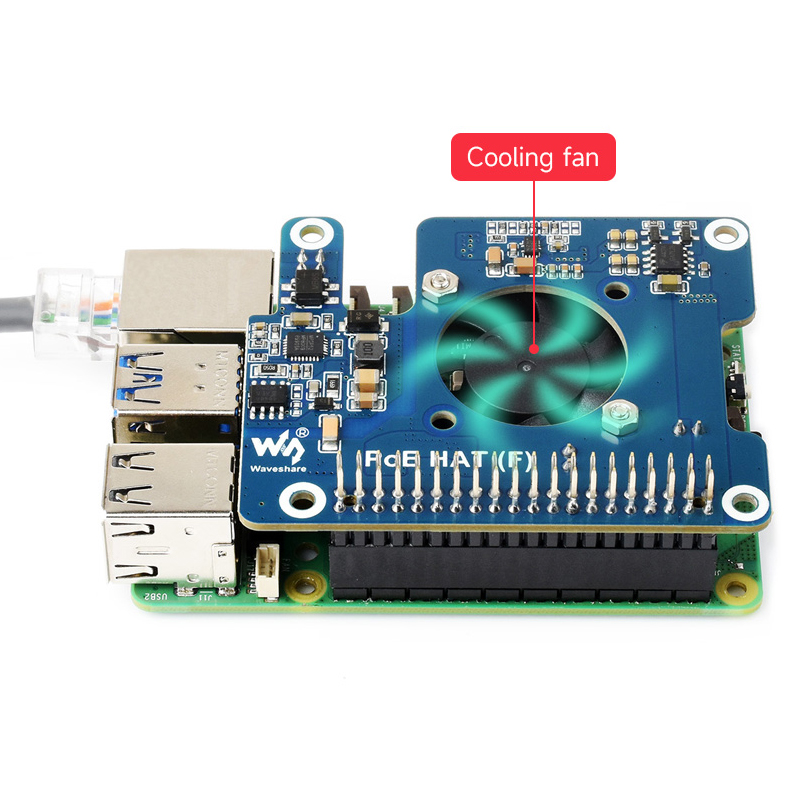 Raspberry Pi 5 PoE HAT (F) 802 - Argon One V3 M.2 Nvme Case recension och pris