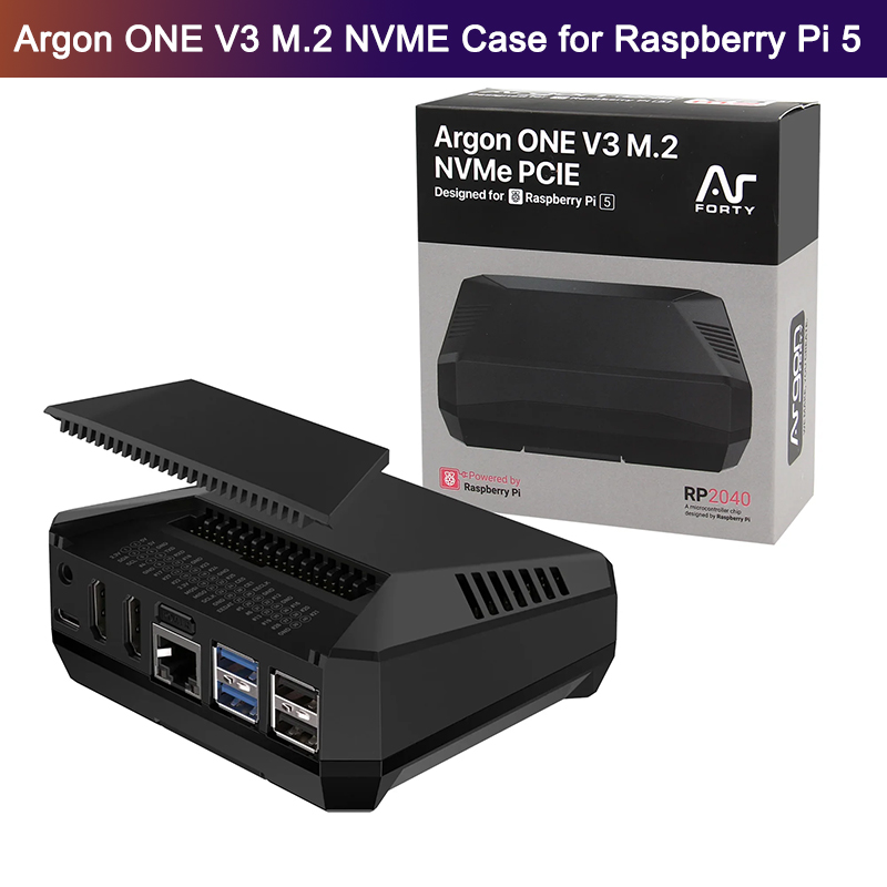 Argon ONE V3 M.2 NVME Case for - Argon One V3 M.2 Nvme Case recension och pris