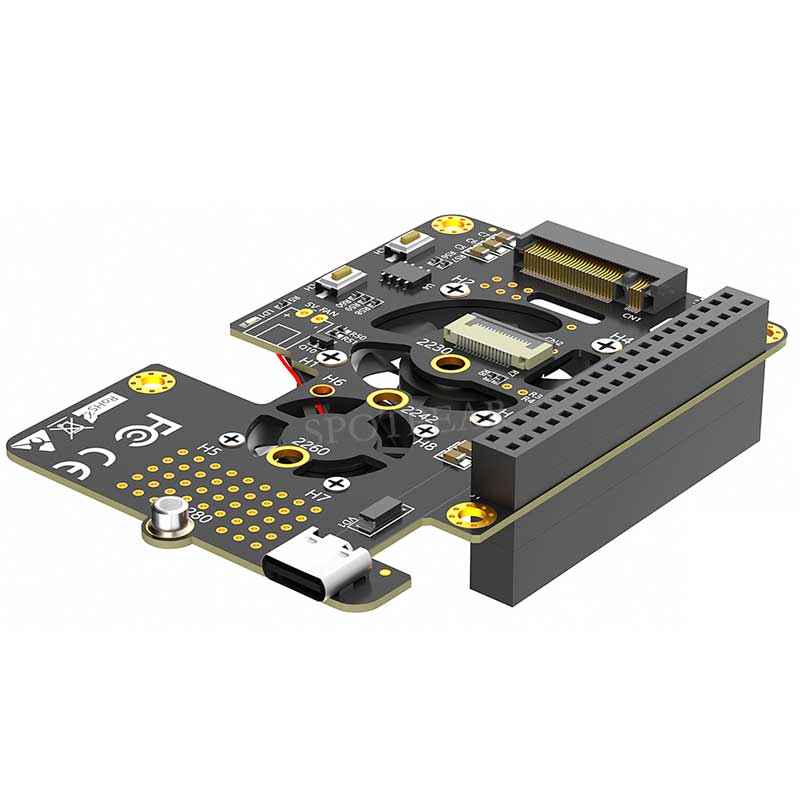 Raspberry Pi 5 PCIe to M.2 NVM - Argon One V3 M.2 Nvme Case recension och pris